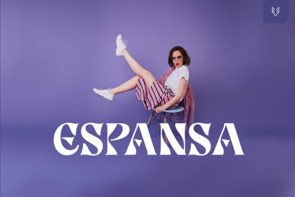 Espansa: A Modern Display Font for Branding