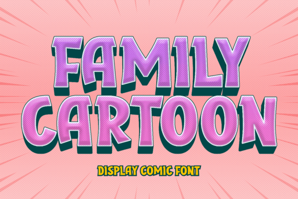 Family Cartoon Font Review for Branding