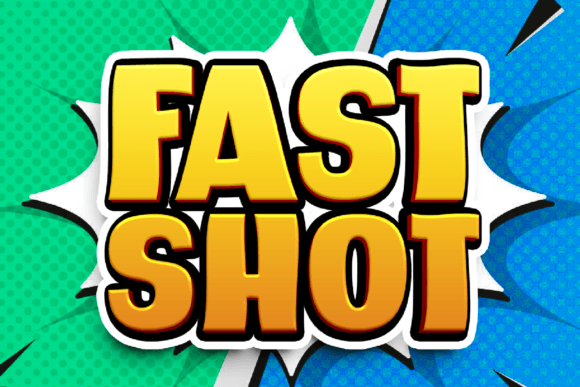 Fast Shot Typeface for Bold Web Headlines
