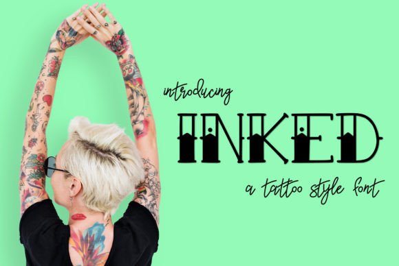Inked: The Bold Tattoo Font for Branding