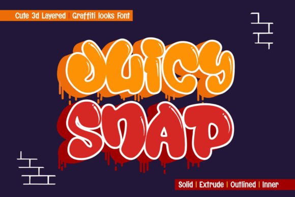 Juicy Snap Typeface for Bold Branding