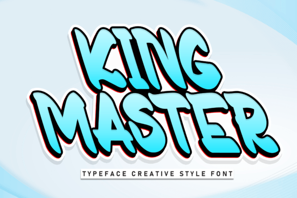 King Master Font: Handwritten Charm for Makers