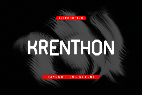 Krenthon: A Bold Display Font for Modern Editorial Design