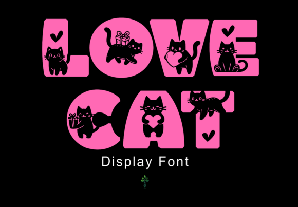 Love Cat Typeface for Digital Branding