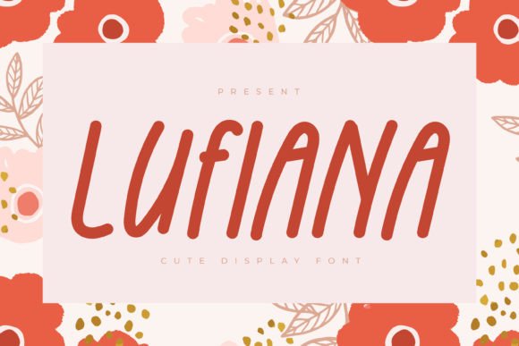 Lufiana Font: Playful Display Type for Web Design