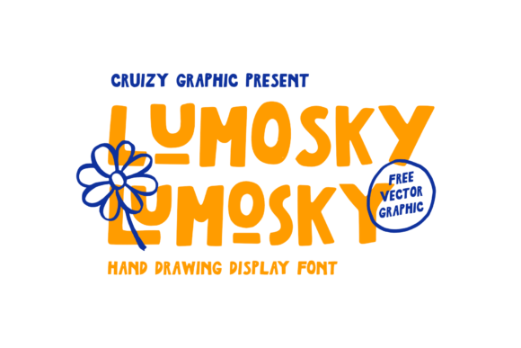 Lumosky: A Handcrafted Display Font for Editorial Design