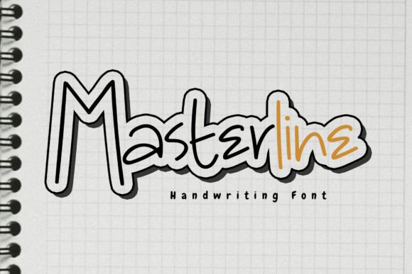 Masterline Font for Cheerful Handmade Designs