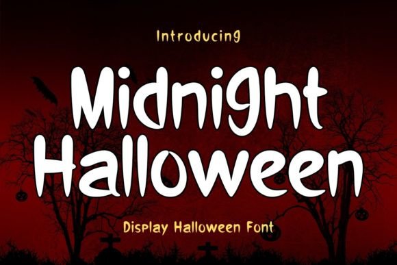 Midnight Halloween Typeface for Spooky Branding