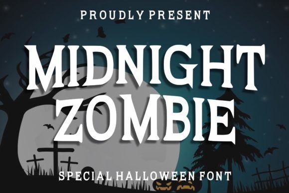 Midnight Zombie: An Elegant Display Typeface