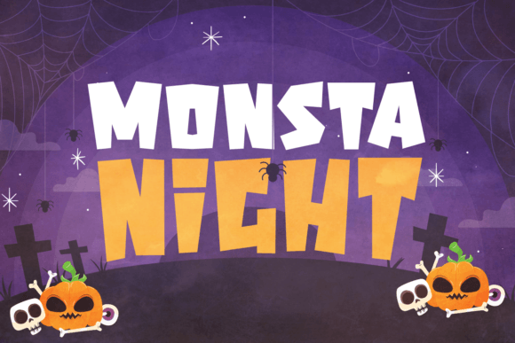 Monsta Night Typeface for Bold Branding