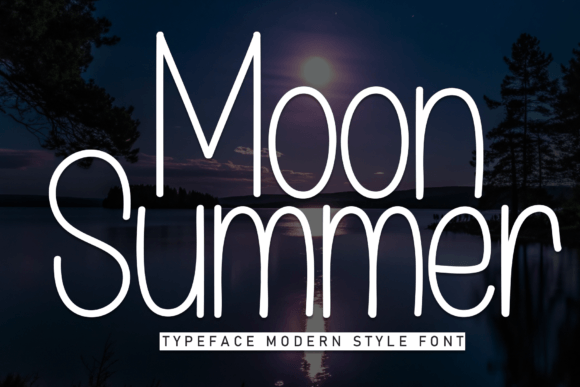 Moon Summer: A Handwritten Display Font for Editors