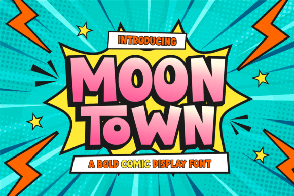 Moon Town Font for Bold Business Branding