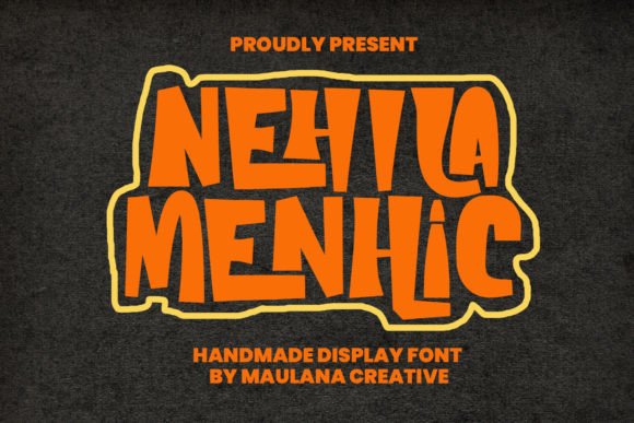 Nehila Menhic: A Playful Display Font for Makers