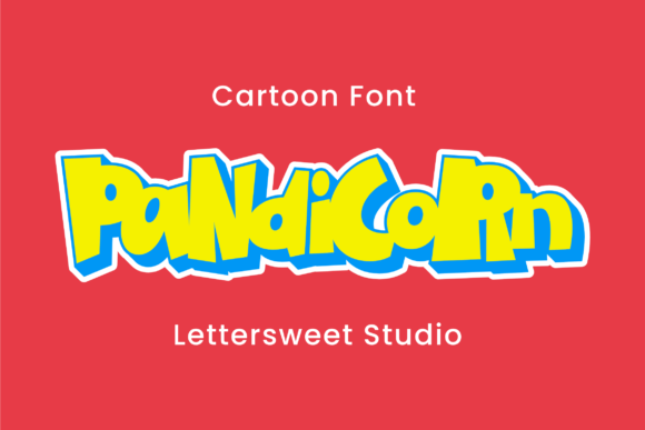 Pandicorn Typeface for Playful Editorial Design