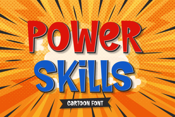 Power Skills Typeface for Editorial Design