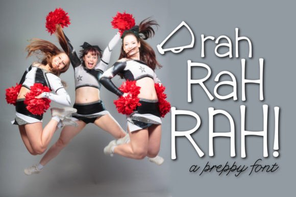 Rah Rah Rah: A Playful Display Font for Bold Branding