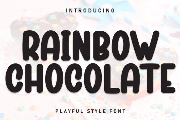 Rainbow Chocolate Font for Bold Campaigns