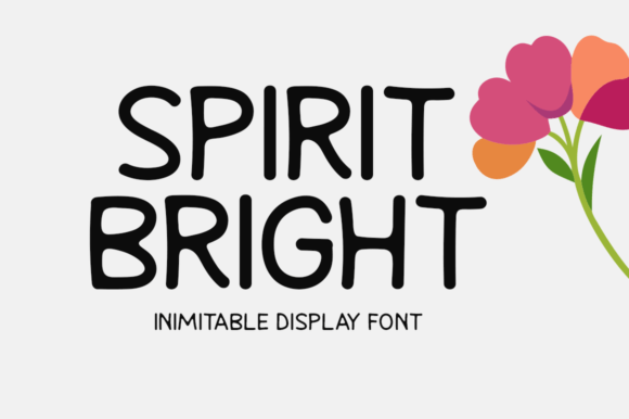 Spirit Bright: A Refined Display Font for Editorial Design