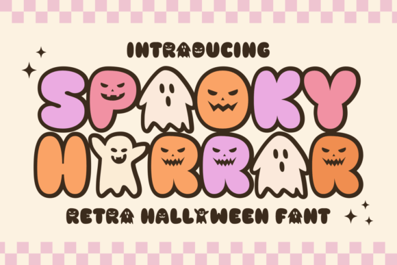 Spooky Horror Typeface for Halloween Campaigns