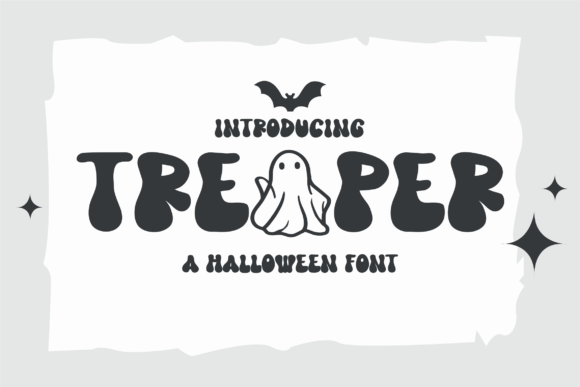Treoper: The Ultimate Spooky Display Font for Crafters