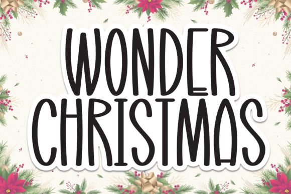 Wonder Christmas: A Festive Handwritten Font Review